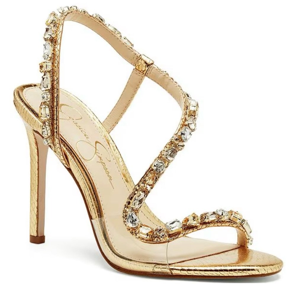 Gold heels